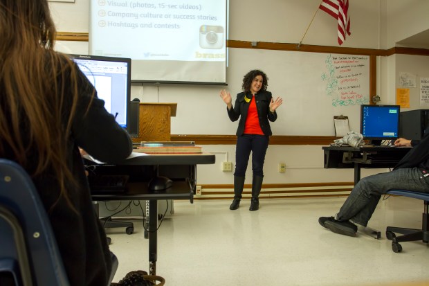 fatemeh talking about social media